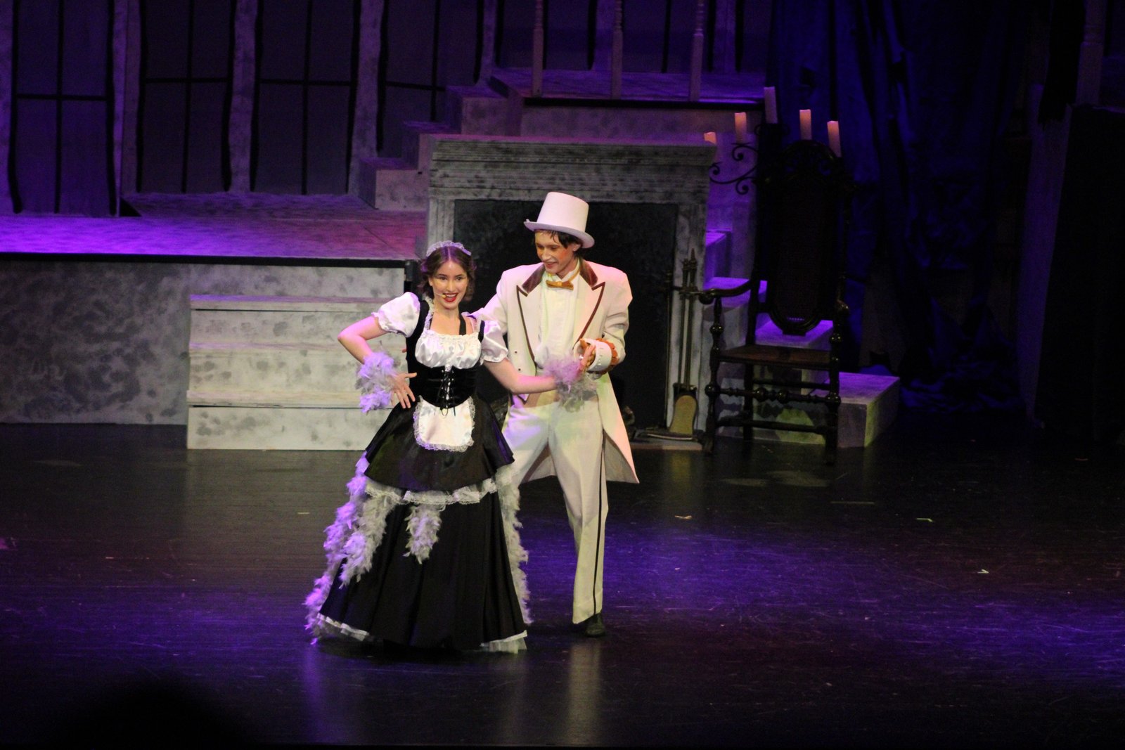 Andi Davey as Babette in Beauty and the Beast