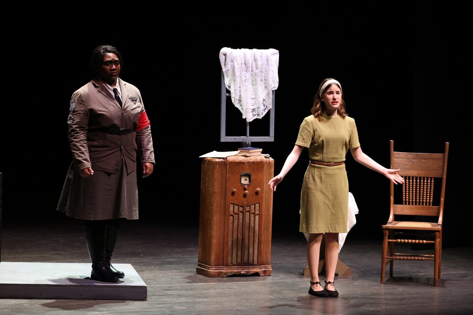 Andi Davey as Lise in Dark Road